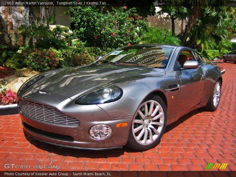 Front 3/4 View of 2003 Vanquish 
