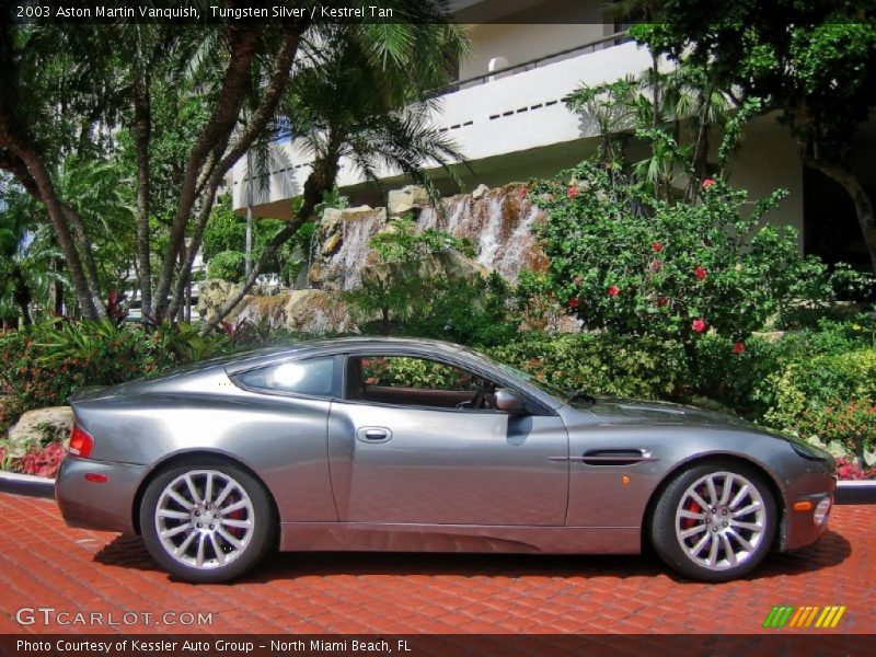  2003 Vanquish  Tungsten Silver