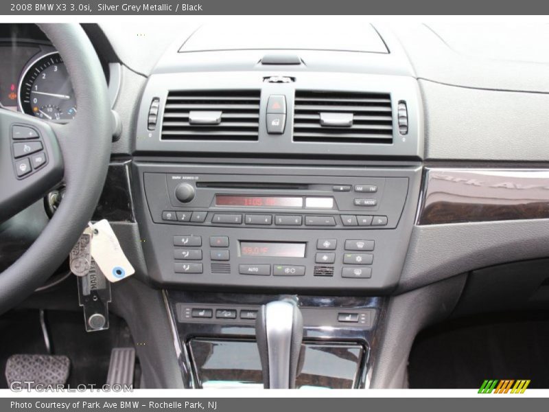 Silver Grey Metallic / Black 2008 BMW X3 3.0si