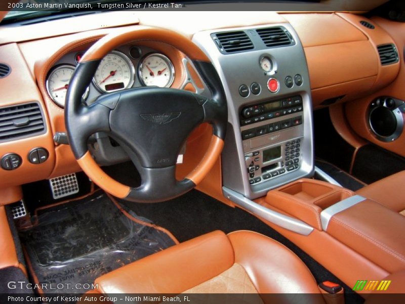 Kestrel Tan Interior - 2003 Vanquish  
