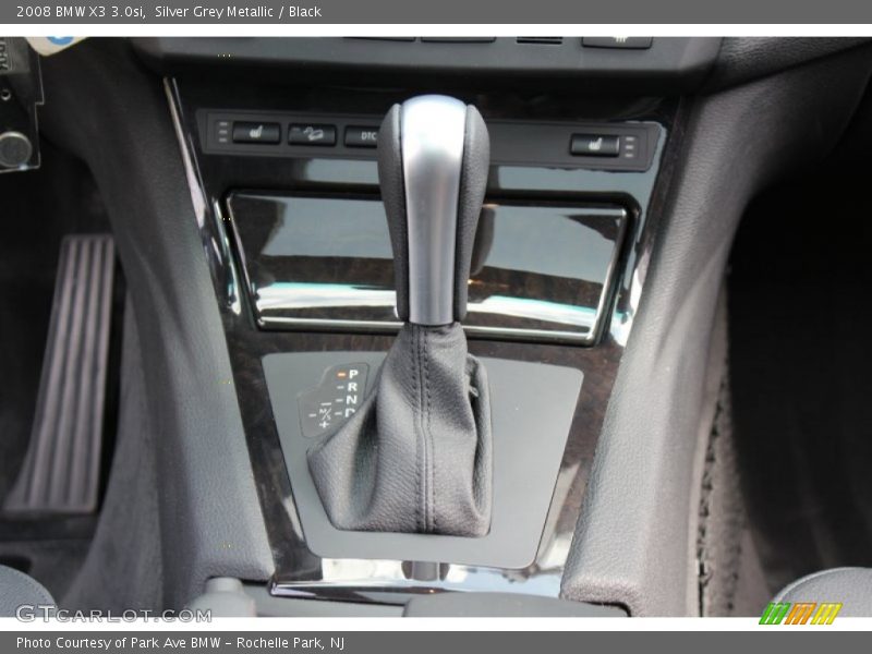 Silver Grey Metallic / Black 2008 BMW X3 3.0si