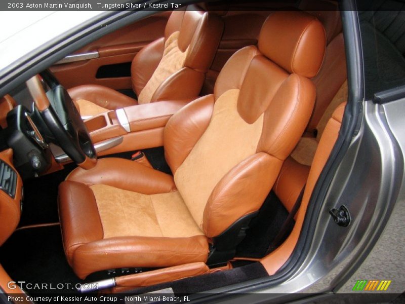  2003 Vanquish  Kestrel Tan Interior