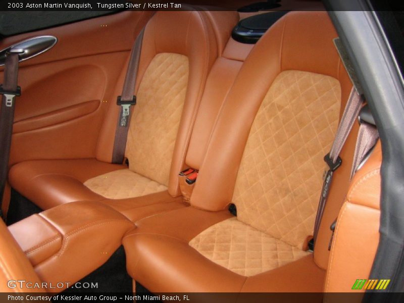  2003 Vanquish  Kestrel Tan Interior