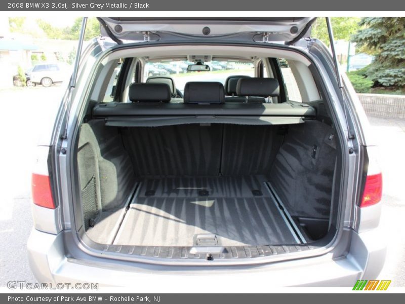 Silver Grey Metallic / Black 2008 BMW X3 3.0si