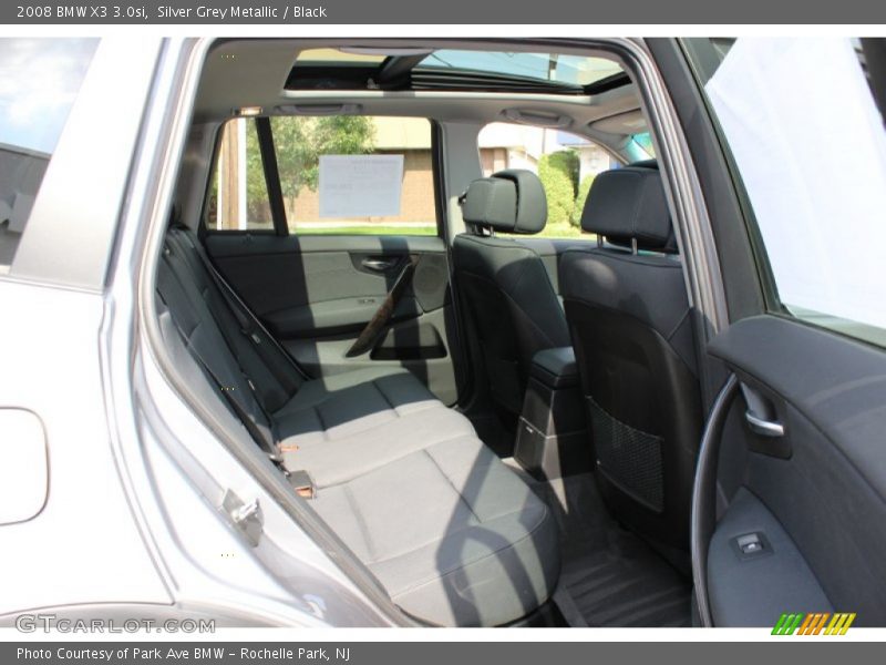 Silver Grey Metallic / Black 2008 BMW X3 3.0si