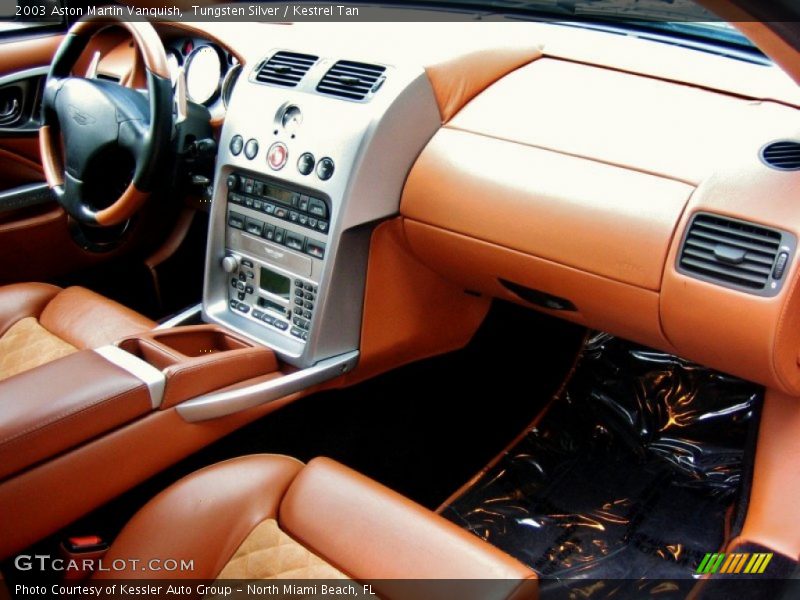 Dashboard of 2003 Vanquish 