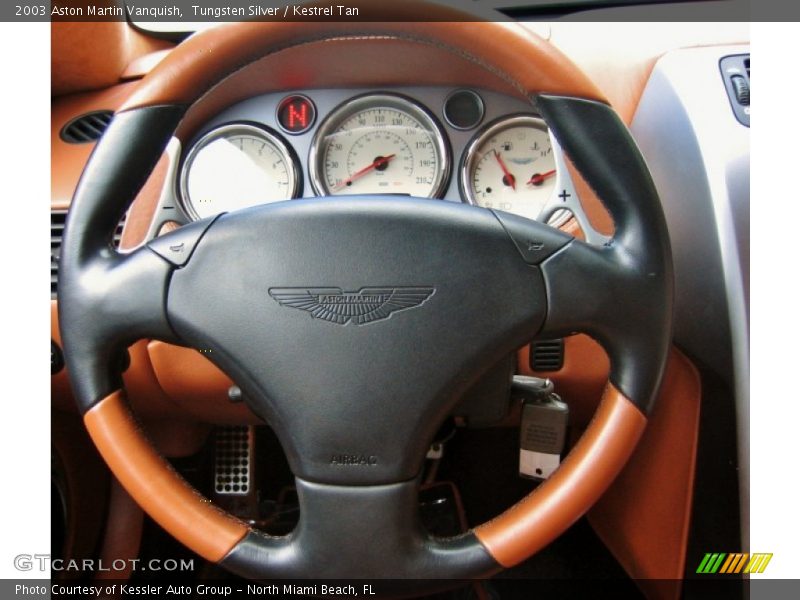  2003 Vanquish  Steering Wheel