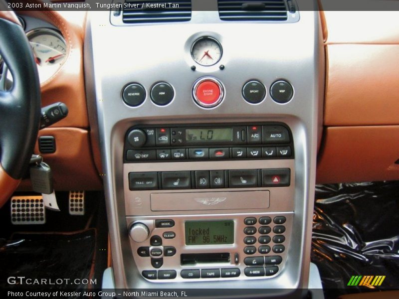 Controls of 2003 Vanquish 