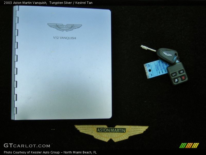 Books/Manuals of 2003 Vanquish 