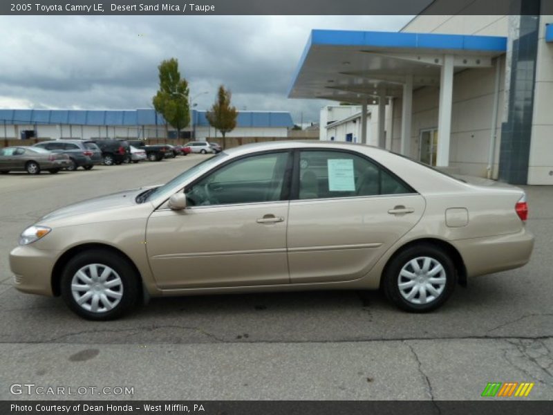 Desert Sand Mica / Taupe 2005 Toyota Camry LE