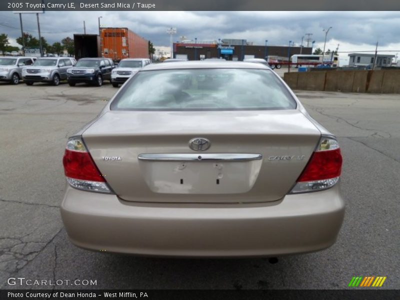 Desert Sand Mica / Taupe 2005 Toyota Camry LE
