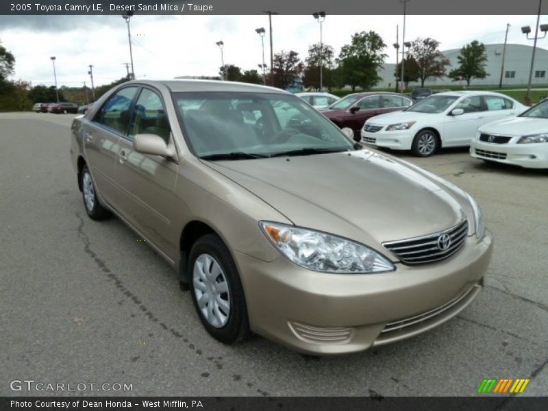 Desert Sand Mica / Taupe 2005 Toyota Camry LE