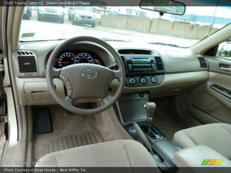 Desert Sand Mica / Taupe 2005 Toyota Camry LE