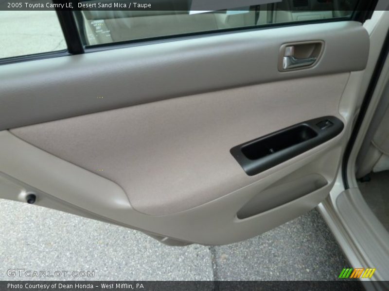 Desert Sand Mica / Taupe 2005 Toyota Camry LE