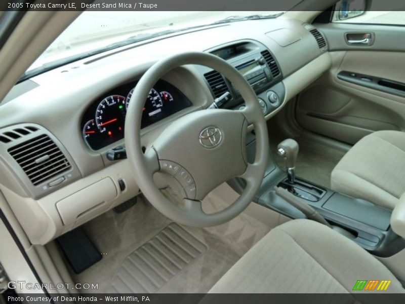 Desert Sand Mica / Taupe 2005 Toyota Camry LE