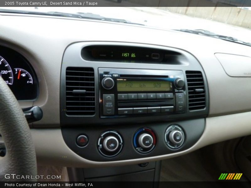 Desert Sand Mica / Taupe 2005 Toyota Camry LE