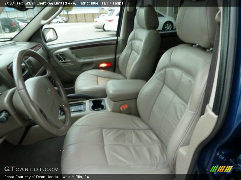  2003 Grand Cherokee Limited 4x4 Taupe Interior