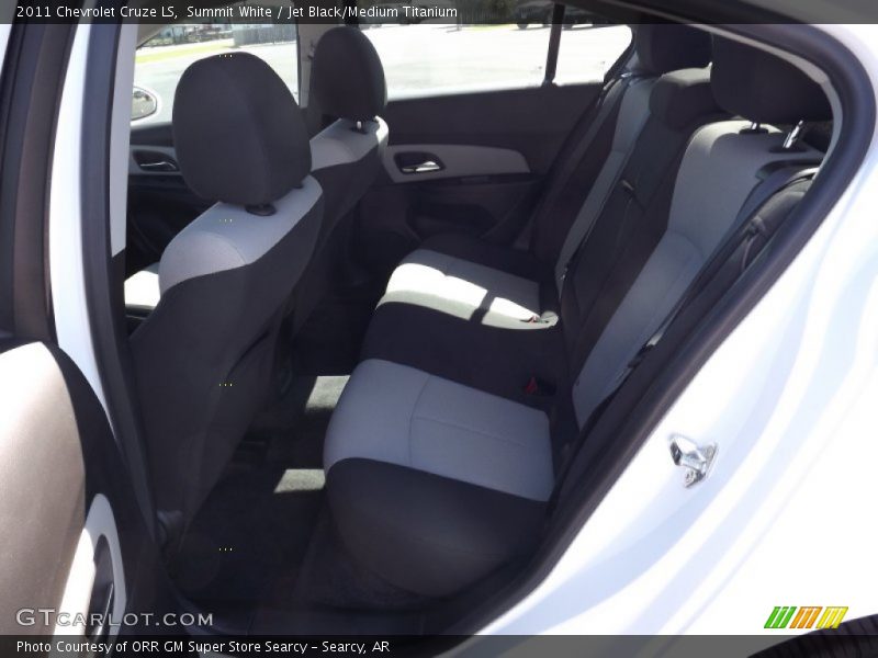 Summit White / Jet Black/Medium Titanium 2011 Chevrolet Cruze LS