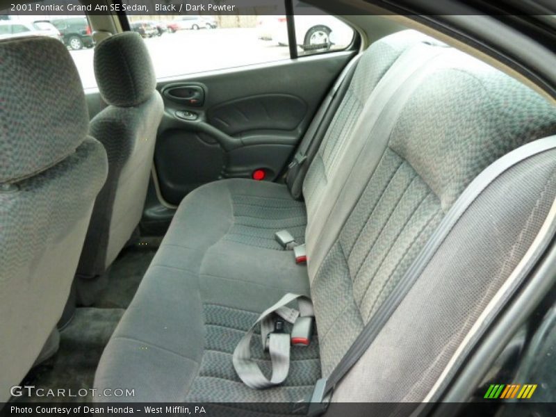 Black / Dark Pewter 2001 Pontiac Grand Am SE Sedan