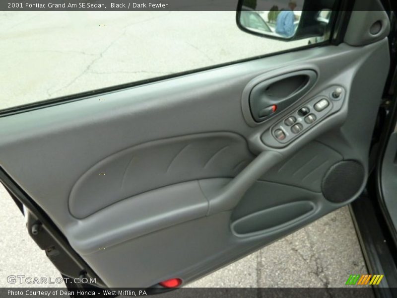 Black / Dark Pewter 2001 Pontiac Grand Am SE Sedan