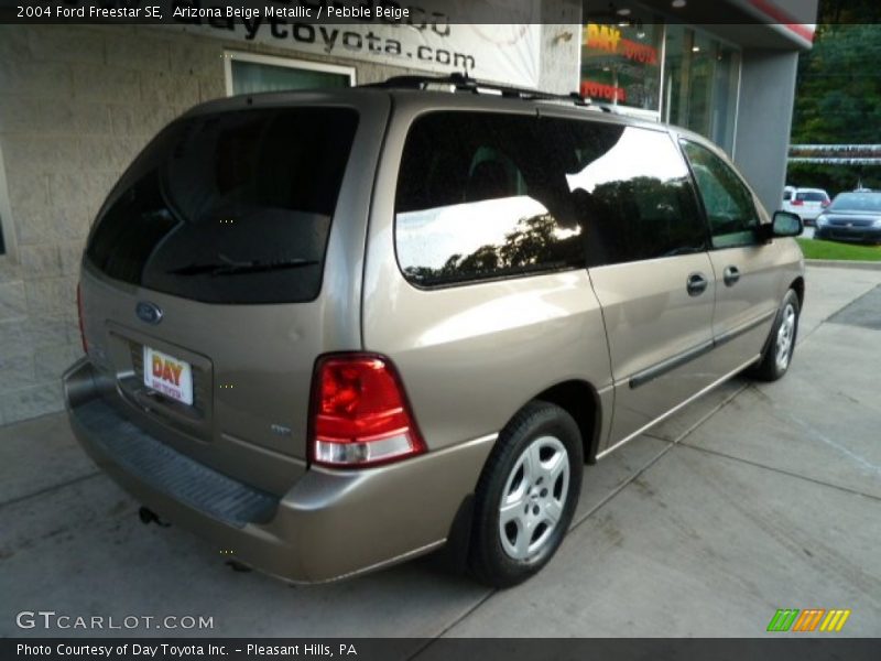 Arizona Beige Metallic / Pebble Beige 2004 Ford Freestar SE
