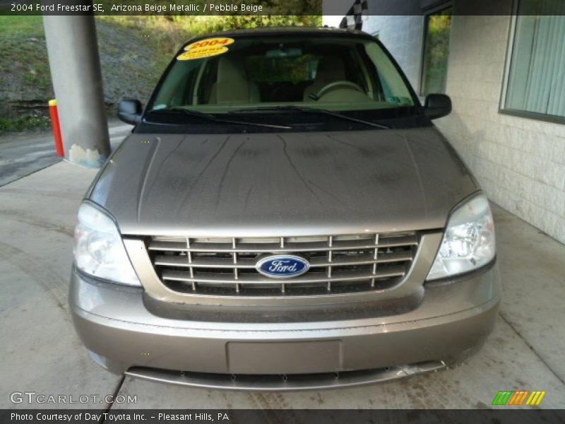 Arizona Beige Metallic / Pebble Beige 2004 Ford Freestar SE