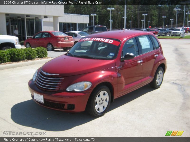 Inferno Red Crystal Pearl / Pastel Slate Gray 2006 Chrysler PT Cruiser