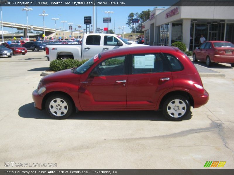 Inferno Red Crystal Pearl / Pastel Slate Gray 2006 Chrysler PT Cruiser
