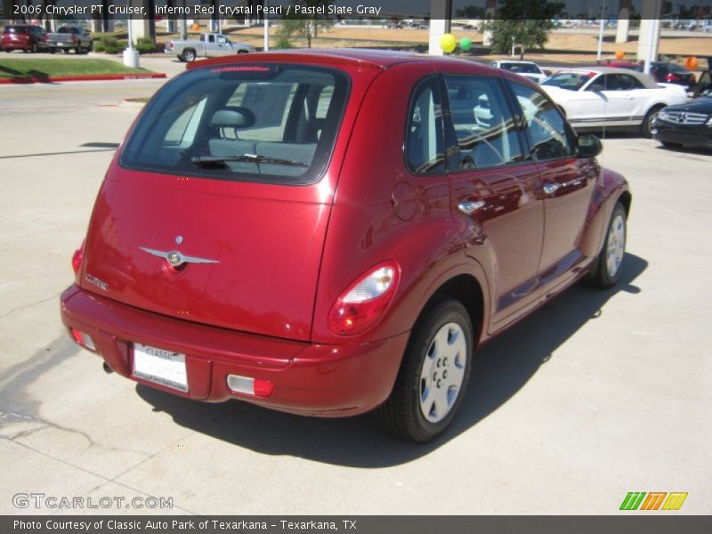 Inferno Red Crystal Pearl / Pastel Slate Gray 2006 Chrysler PT Cruiser