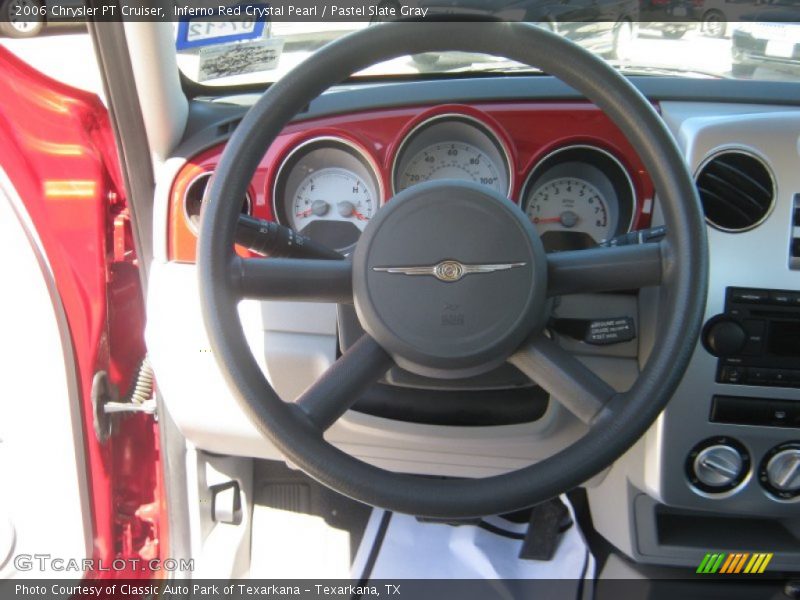Inferno Red Crystal Pearl / Pastel Slate Gray 2006 Chrysler PT Cruiser