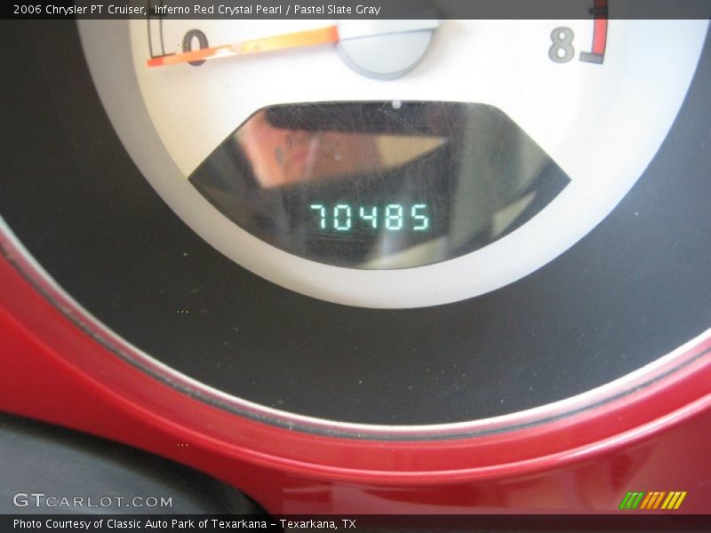 Inferno Red Crystal Pearl / Pastel Slate Gray 2006 Chrysler PT Cruiser