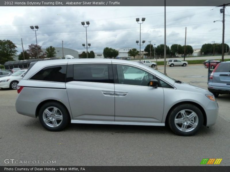  2012 Odyssey Touring Elite Alabaster Silver Metallic