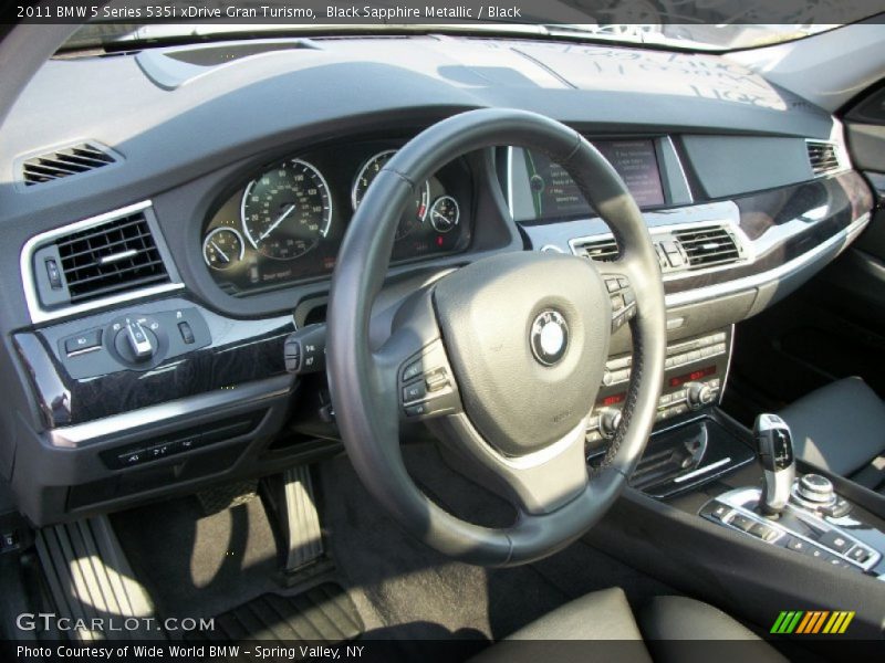 Dashboard of 2011 5 Series 535i xDrive Gran Turismo