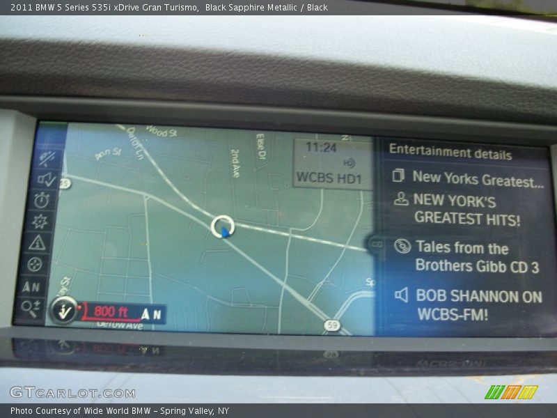Navigation of 2011 5 Series 535i xDrive Gran Turismo