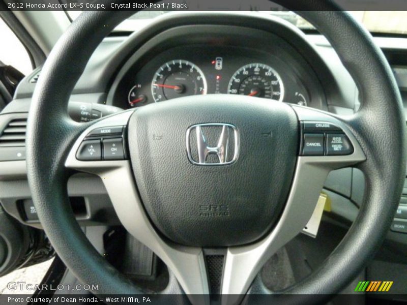  2012 Accord LX-S Coupe Steering Wheel