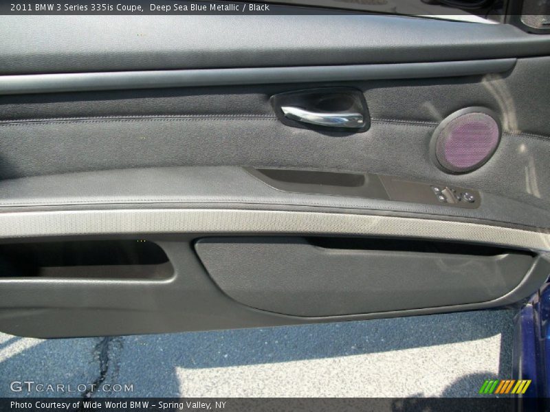 Deep Sea Blue Metallic / Black 2011 BMW 3 Series 335is Coupe