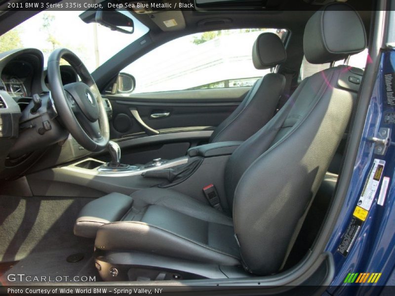  2011 3 Series 335is Coupe Black Interior