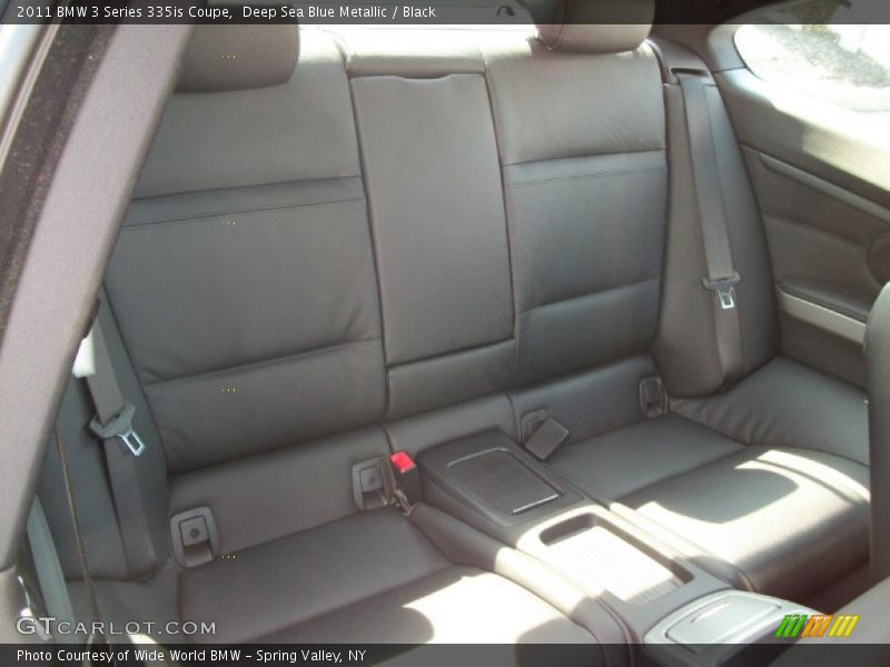 Deep Sea Blue Metallic / Black 2011 BMW 3 Series 335is Coupe