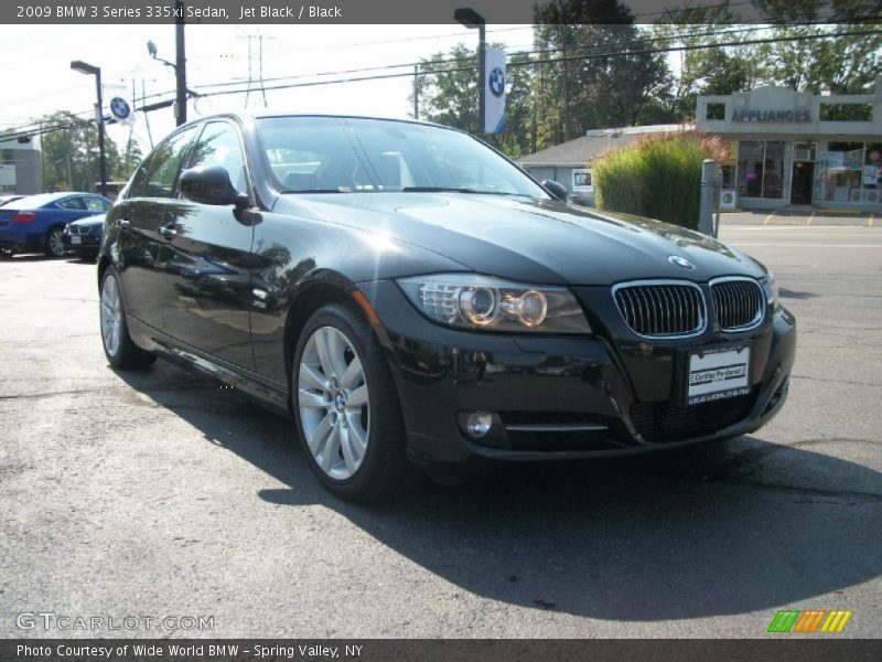 Jet Black / Black 2009 BMW 3 Series 335xi Sedan