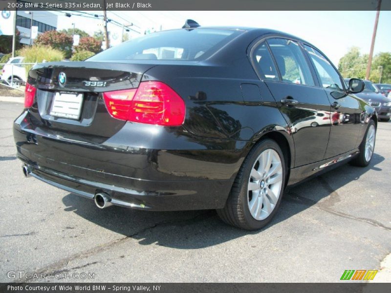Jet Black / Black 2009 BMW 3 Series 335xi Sedan