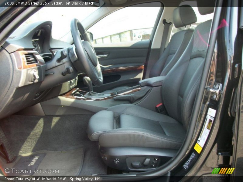 Jet Black / Black 2009 BMW 3 Series 335xi Sedan