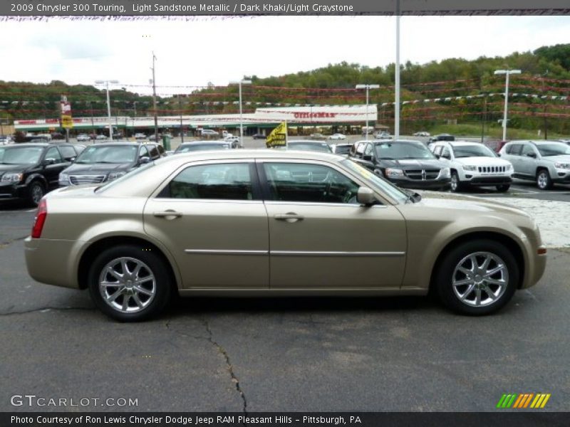Light Sandstone Metallic / Dark Khaki/Light Graystone 2009 Chrysler 300 Touring