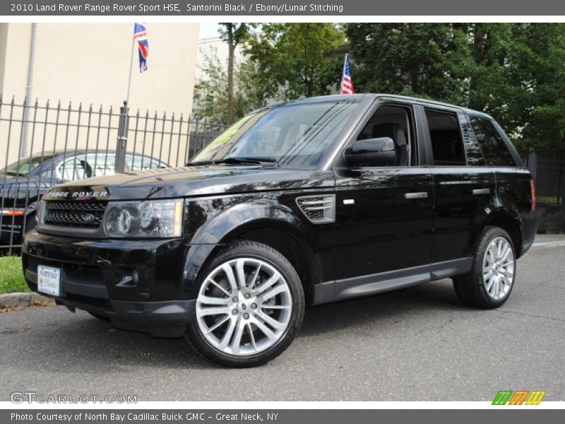 Santorini Black / Ebony/Lunar Stitching 2010 Land Rover Range Rover Sport HSE