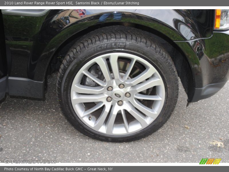 Santorini Black / Ebony/Lunar Stitching 2010 Land Rover Range Rover Sport HSE