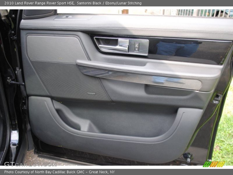 Santorini Black / Ebony/Lunar Stitching 2010 Land Rover Range Rover Sport HSE