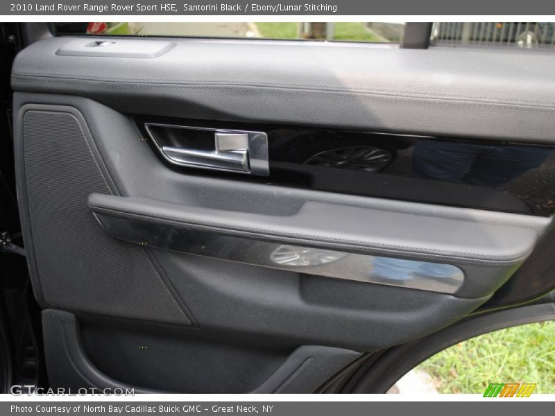 Santorini Black / Ebony/Lunar Stitching 2010 Land Rover Range Rover Sport HSE