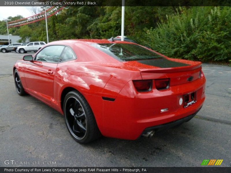 Victory Red / Black 2010 Chevrolet Camaro SS Coupe