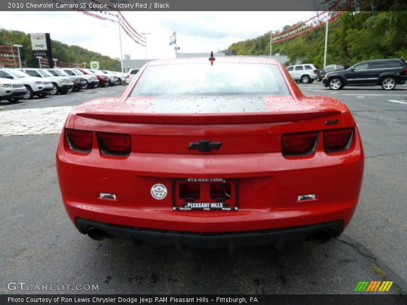 Victory Red / Black 2010 Chevrolet Camaro SS Coupe