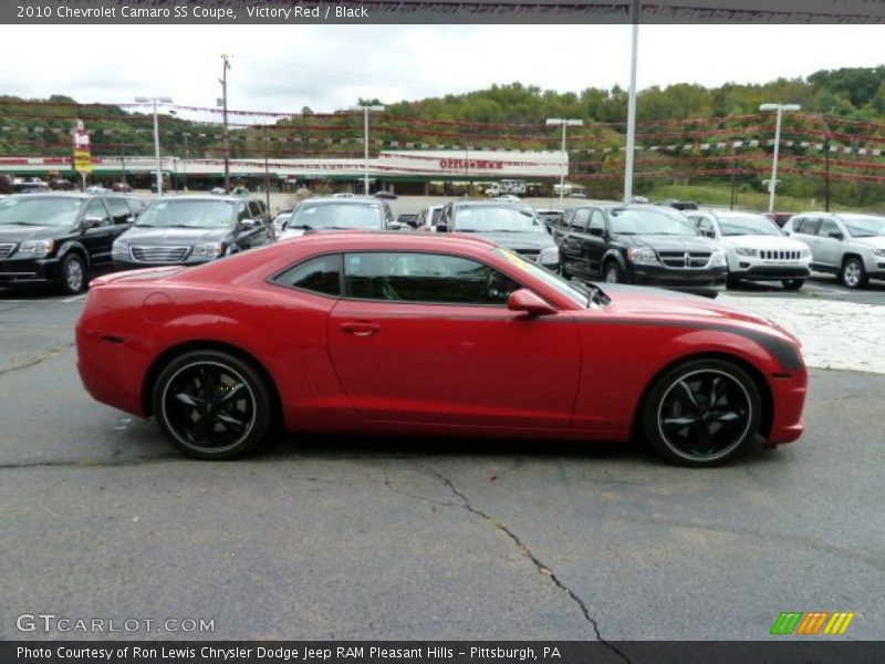 Victory Red / Black 2010 Chevrolet Camaro SS Coupe