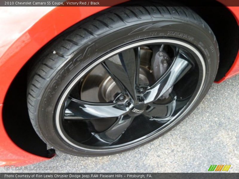 Custom Wheels of 2010 Camaro SS Coupe